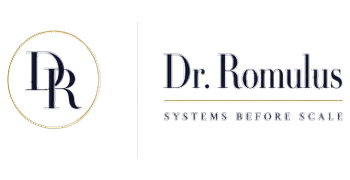 Dr. Romulus, Systems Before Scale